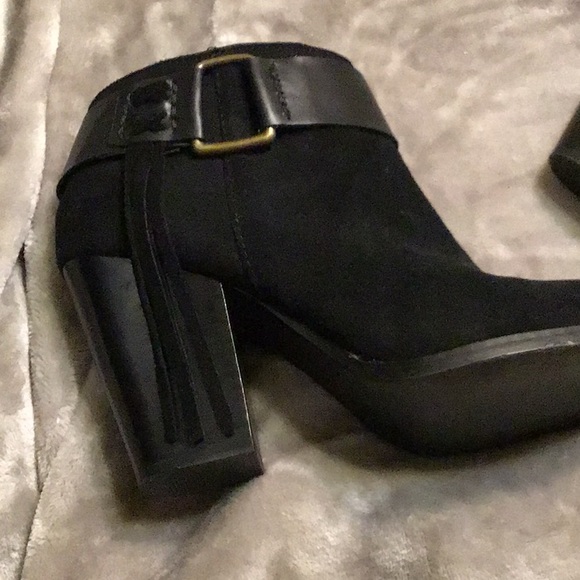 Black, Kenzie, leather ankle boots - Picture 4 of 5